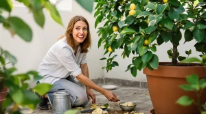 Citronnier qui ne donne rien : enterrez ce déchet de cuisine au pied, il se couvre de fruits