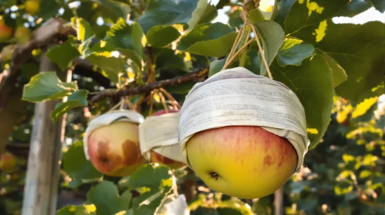 Depuis qu’un vieux verger m’a appris le coup du journal, mes pommes n’ont plus une seule tache