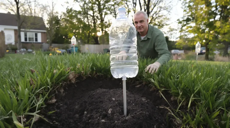 Pourquoi de plus en plus de jardiniers récupèrent cet objet de la poubelle avant de le planter dans la pelouse